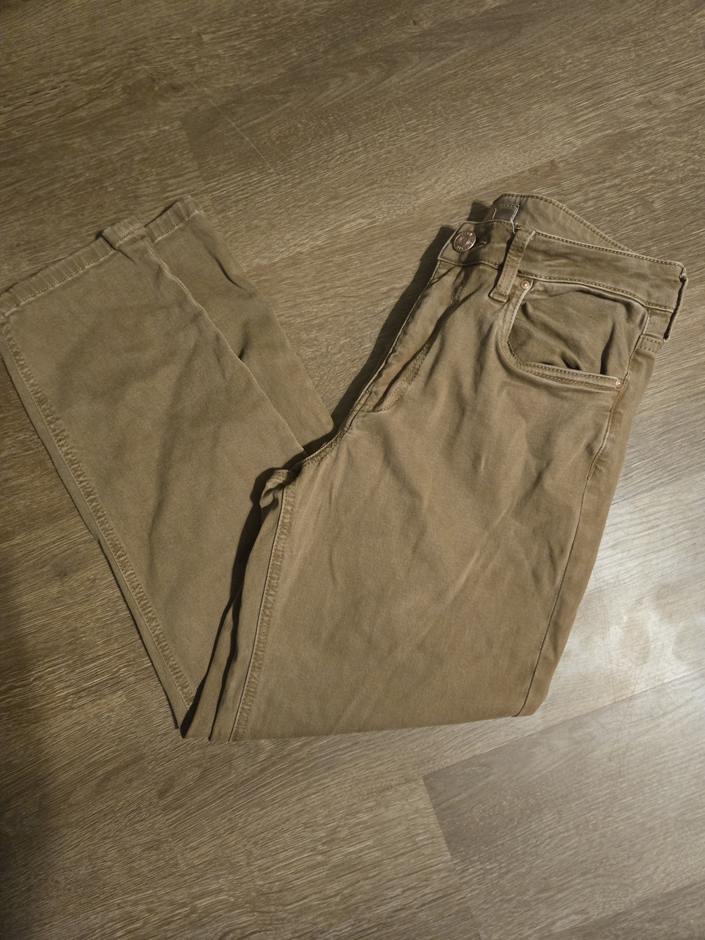 Womens Kut from the Kloth Mom Jeans Size 6 Dark Tan/brown